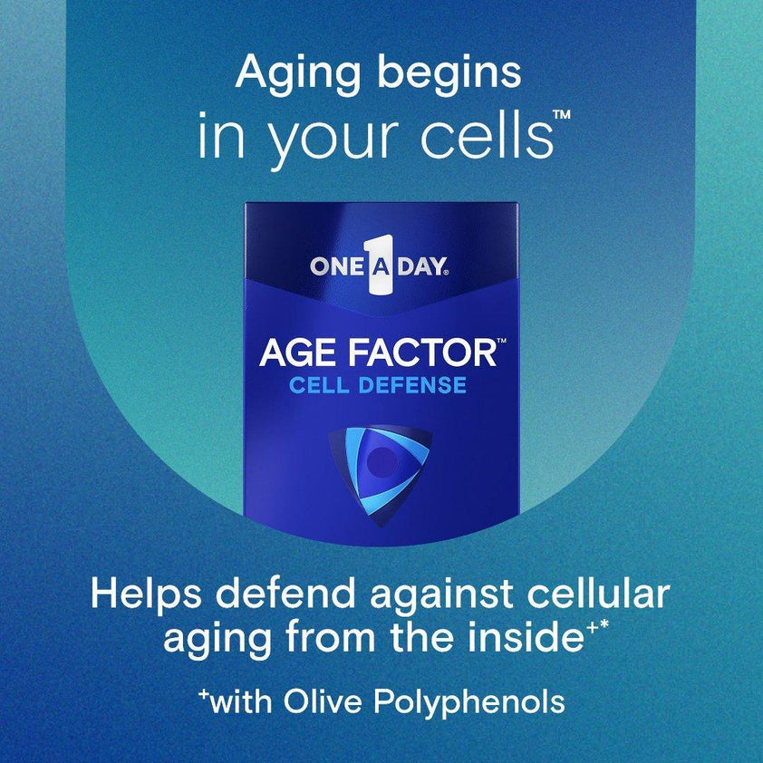 One A Day® Age Factor™ Cell Defense, Cell Health Supplement, 30 Softgels