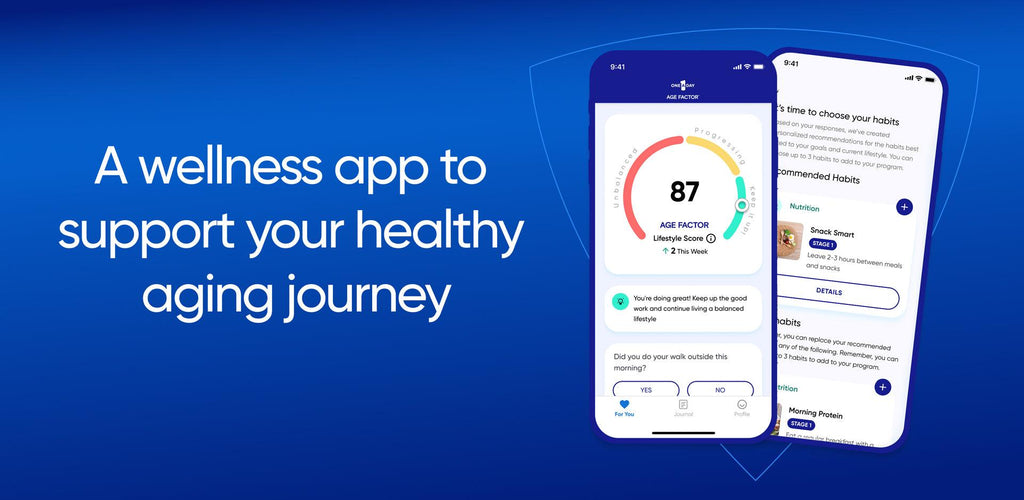 A wellness app to support your healthy aging journey