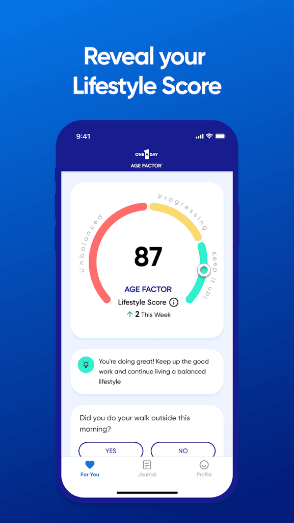 Reveal your lifestyle score